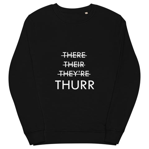 THURR | Unisex organic sweatshirt